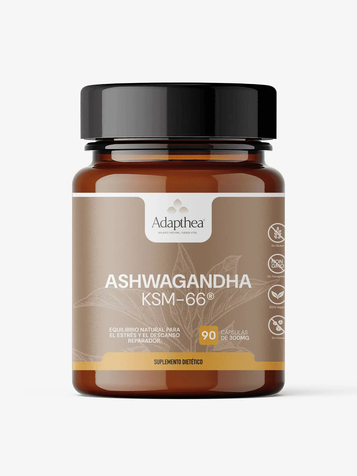 Ashwagandha KSM-66 90 cápsulas